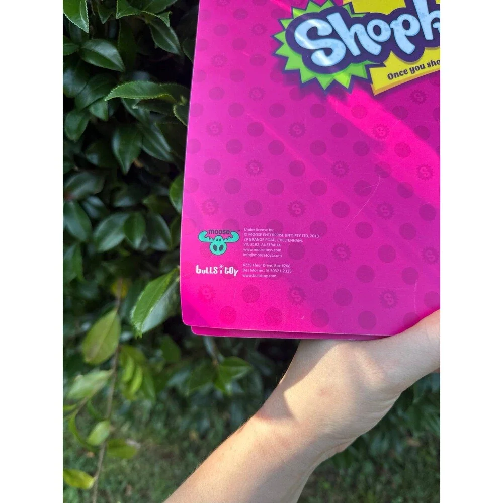 Shopkins Collectors Cards Binder Pinks Y2K